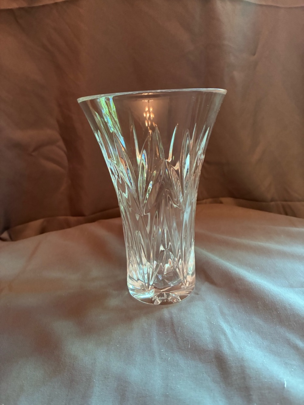 Waterford Crystal Vintage 1996 Mother’s Day Vase signed by Pascal Roche - Picture 8 of 10